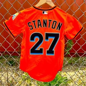 Majestic Florida Marlins 2017 Giancarlo Stanton Jersey